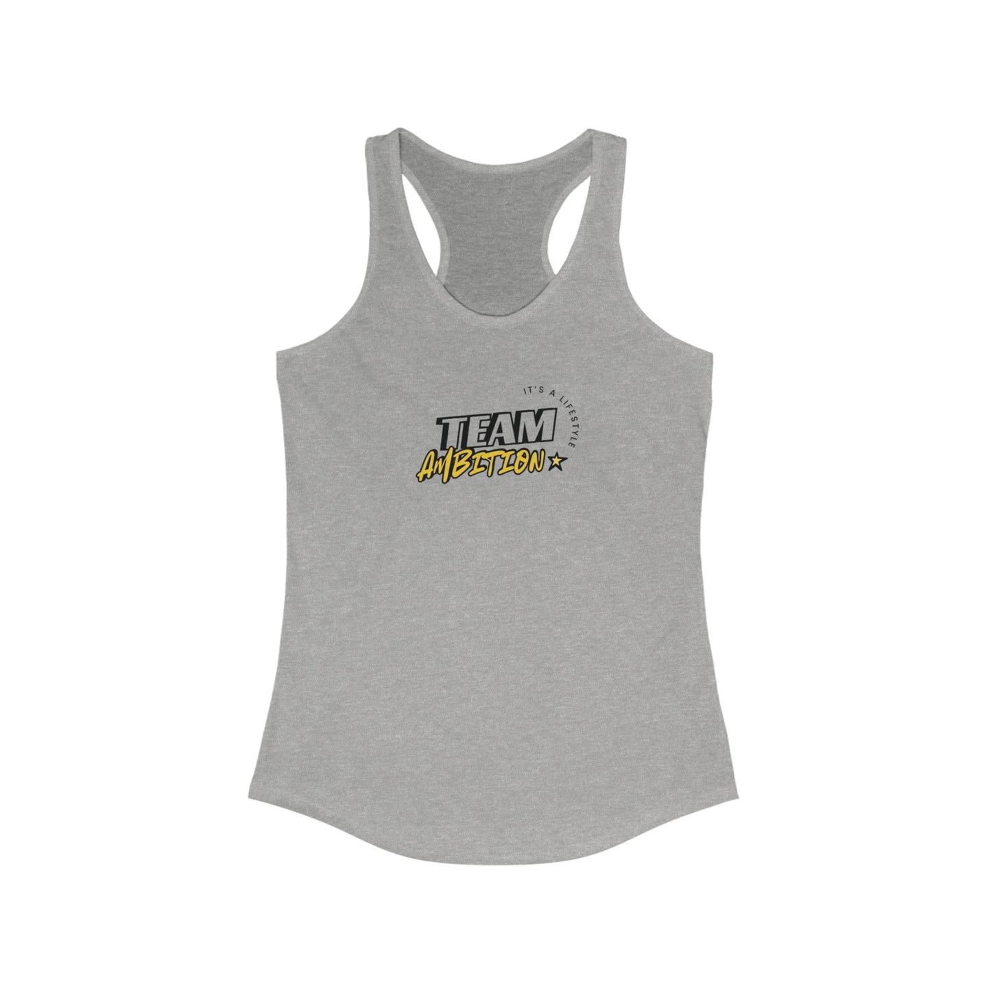 Team Ambition Women's Racerback Tank - Motivational Workout Top