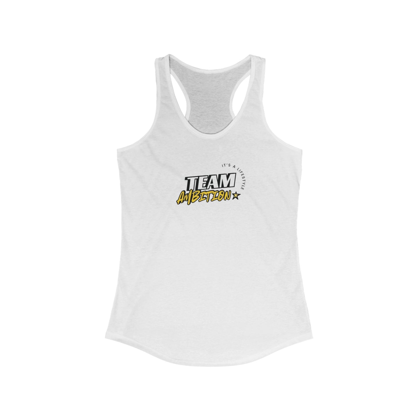 Team Ambition Women's Racerback Tank - Motivational Workout Top