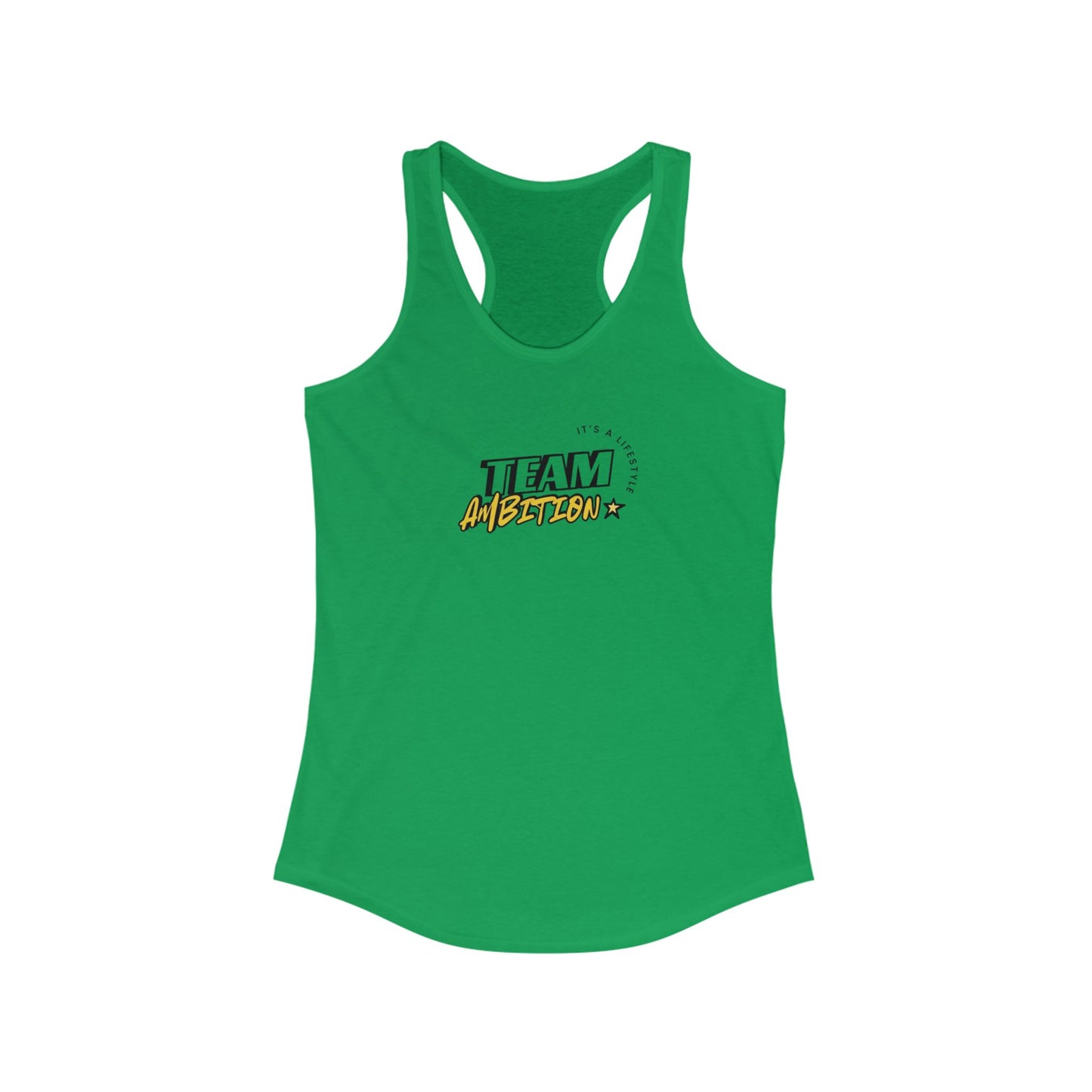Team Ambition Women's Racerback Tank - Motivational Workout Top