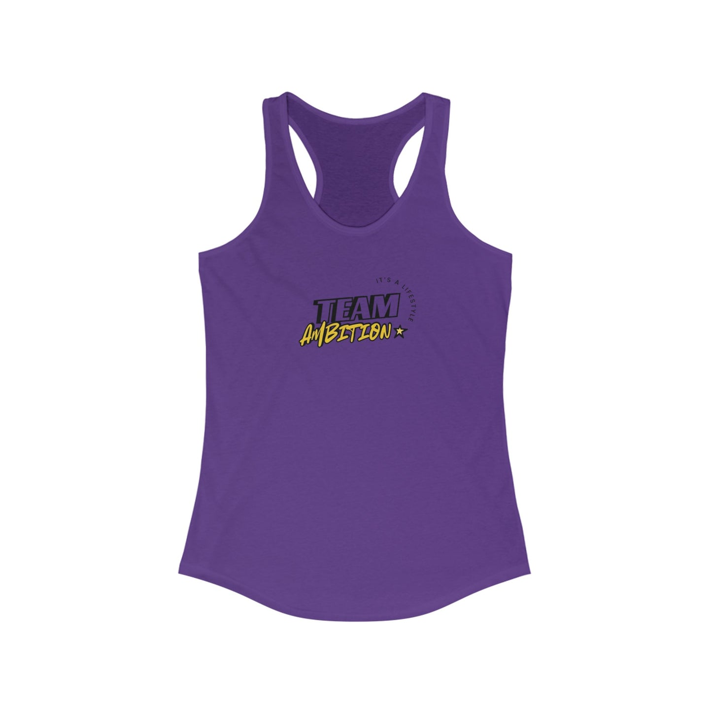 Team Ambition Women's Racerback Tank - Motivational Workout Top