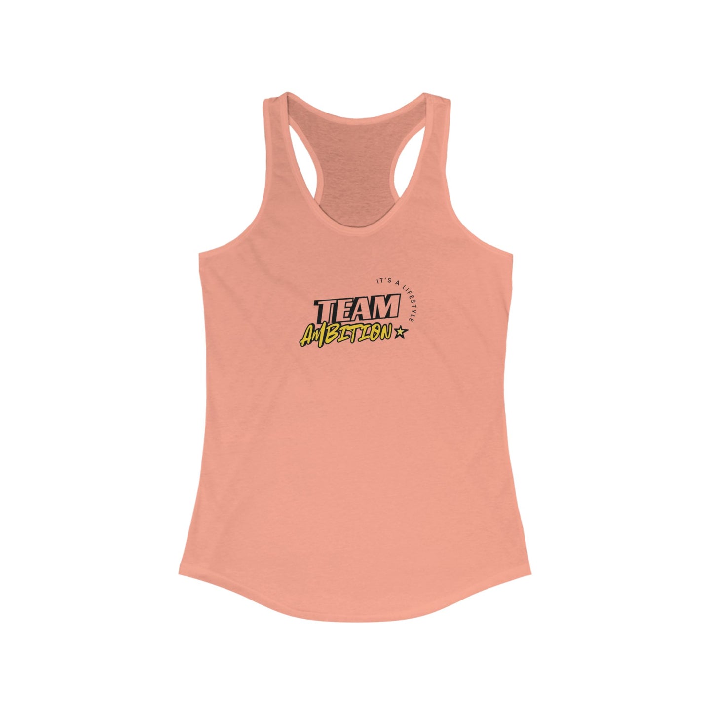 Team Ambition Women's Racerback Tank - Motivational Workout Top