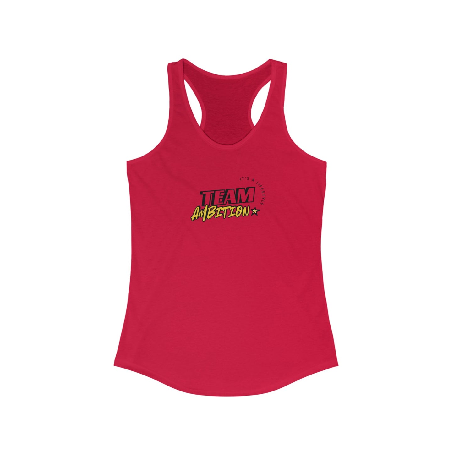 Team Ambition Women's Racerback Tank - Motivational Workout Top