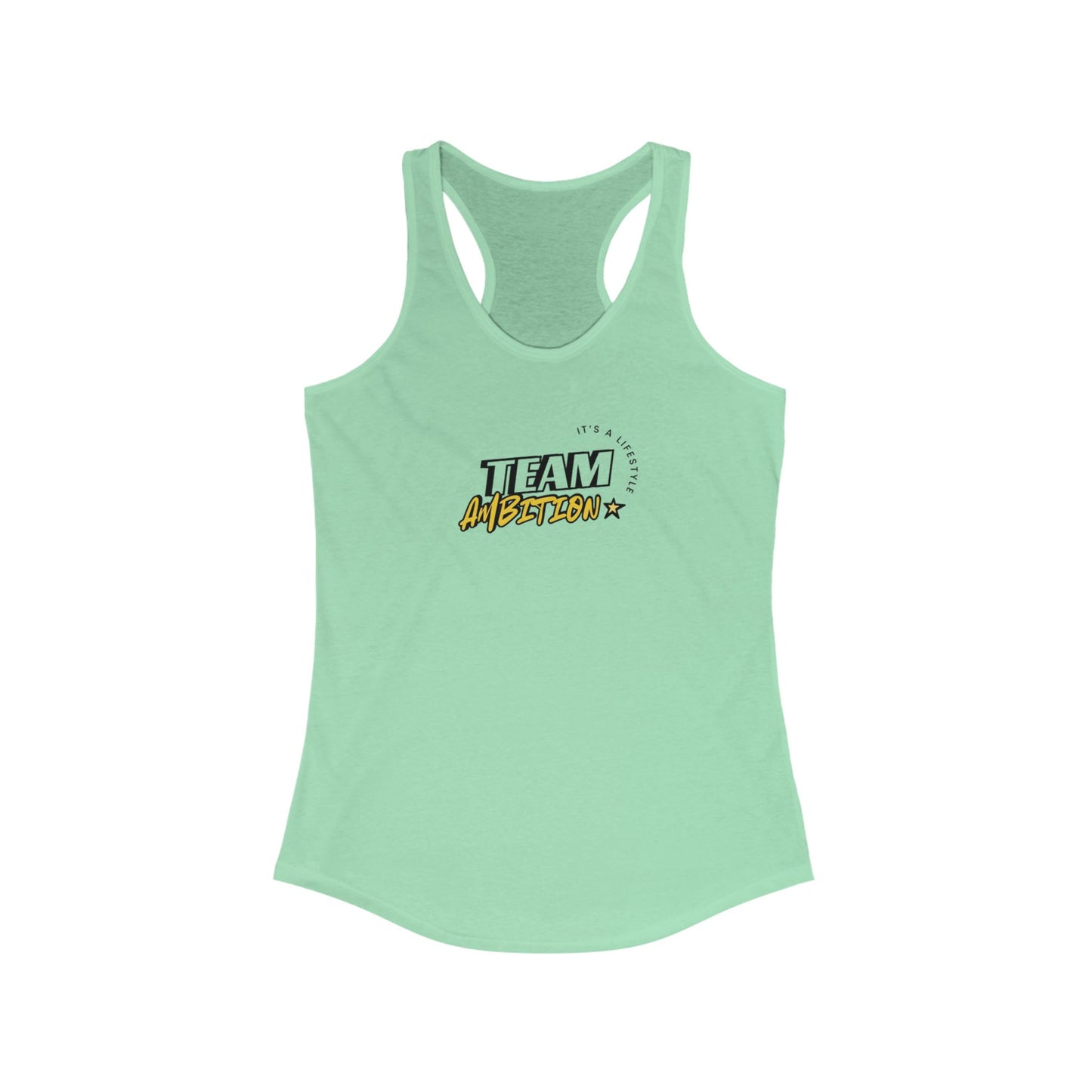 Team Ambition Women's Racerback Tank - Motivational Workout Top