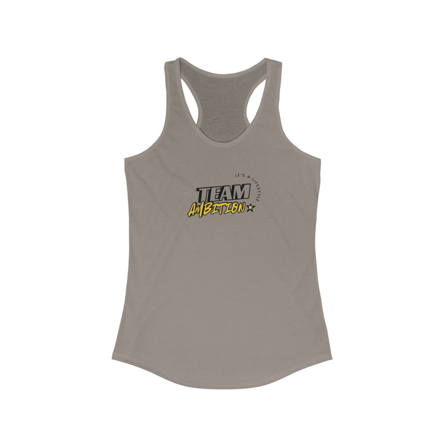 Team Ambition Women's Racerback Tank - Motivational Workout Top