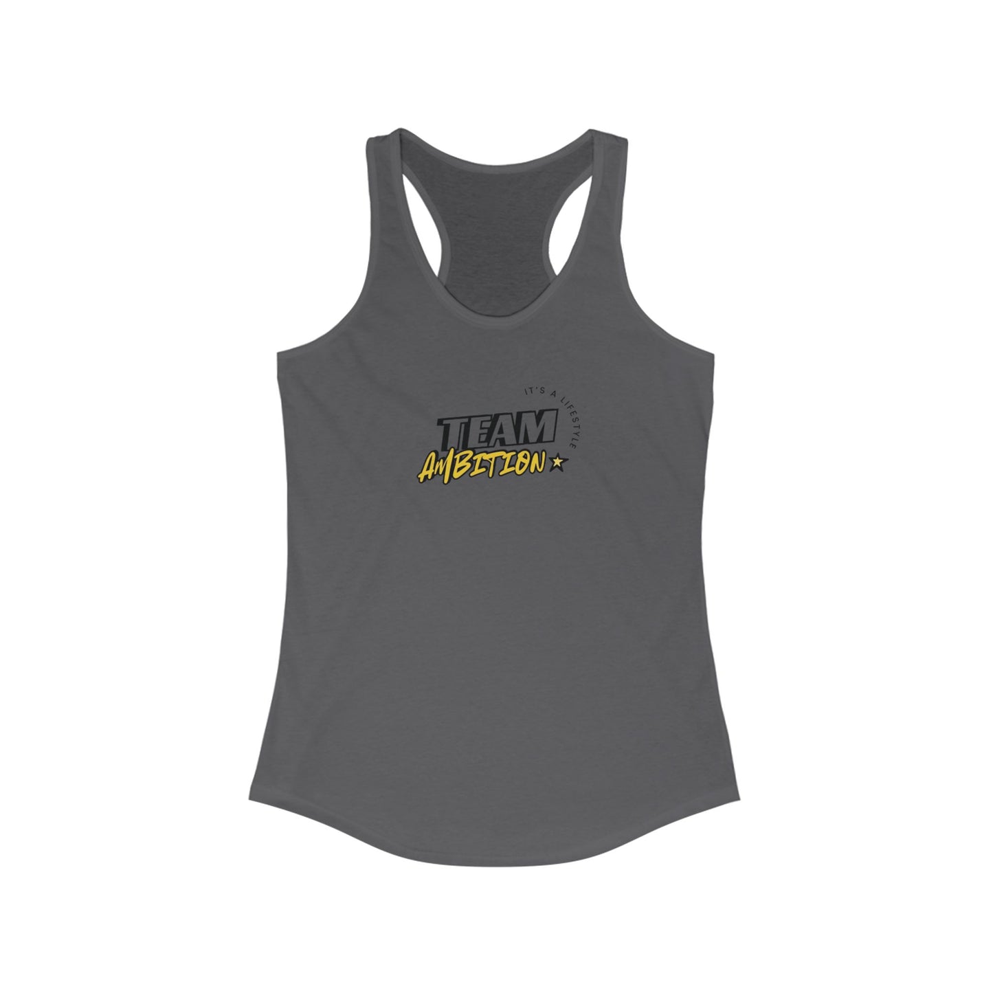 Team Ambition Women's Racerback Tank - Motivational Workout Top