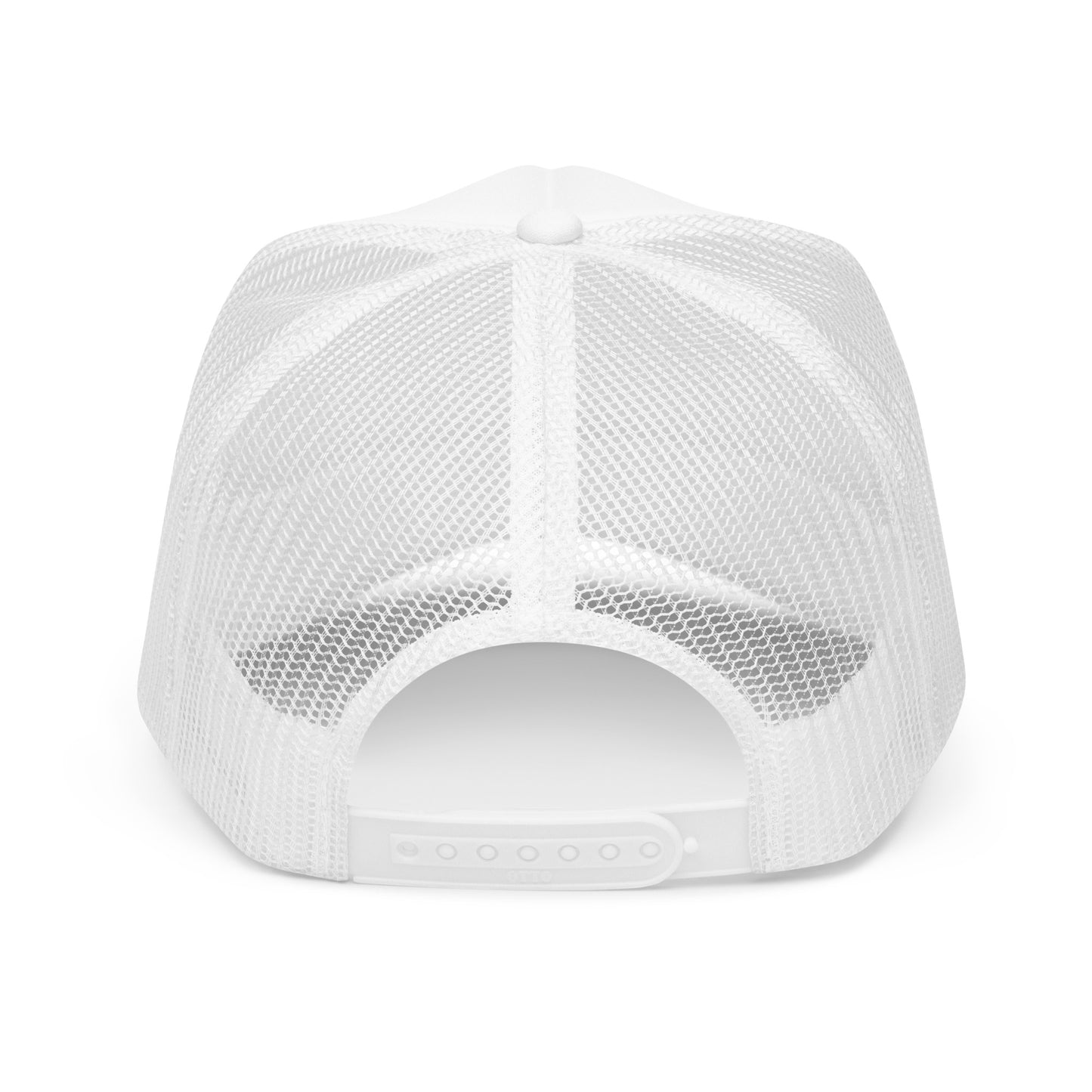 Real Ambition White Logo Foam Trucker Hat