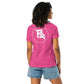 Real Ambition White Logo Women's Relaxed T-Shirts