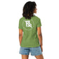 Real Ambition White Logo Women's Relaxed T-Shirts